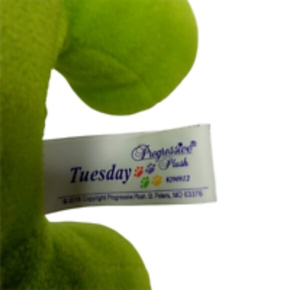 Progressive Plush Green Turtle Stuffed Animal 10 Inch - Picture 5 of 6